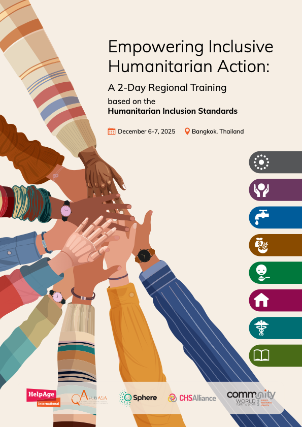 Empowering Inclusive Humanitarian Action: A 2-Day Regional Training